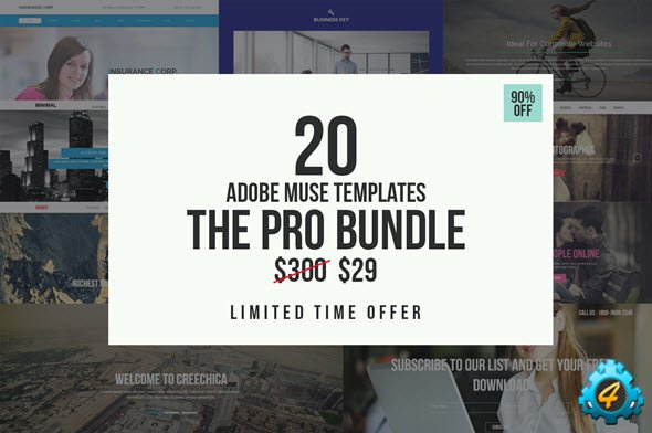 The Pro Adobe Muse Bundle